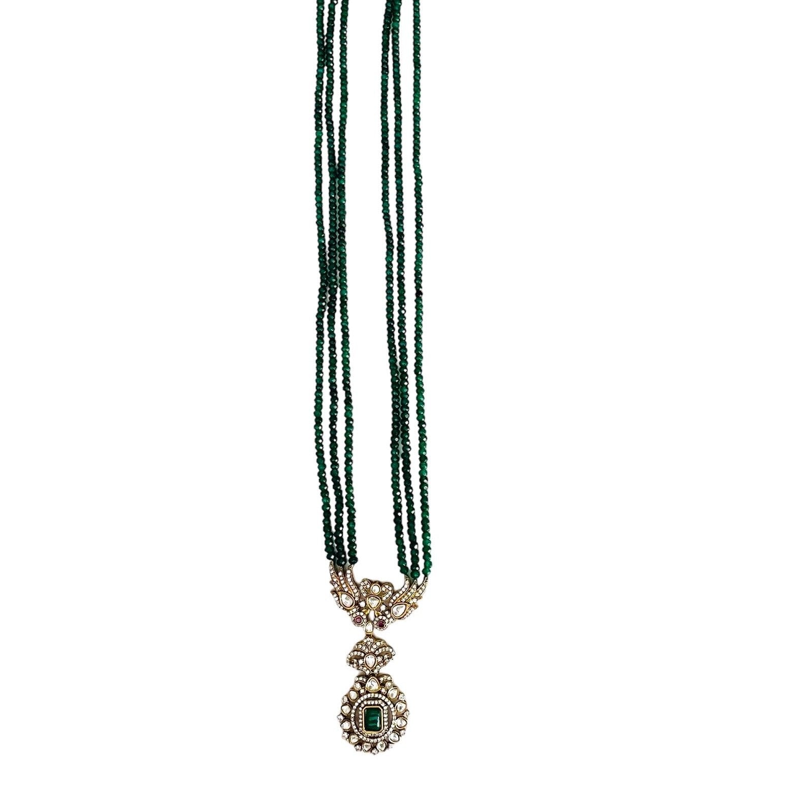 The Aurélia Necklace is an enchanting blend of luxury and artistic expression, making it the perfect statement piece for a woman who exudes both boldness and elegance.