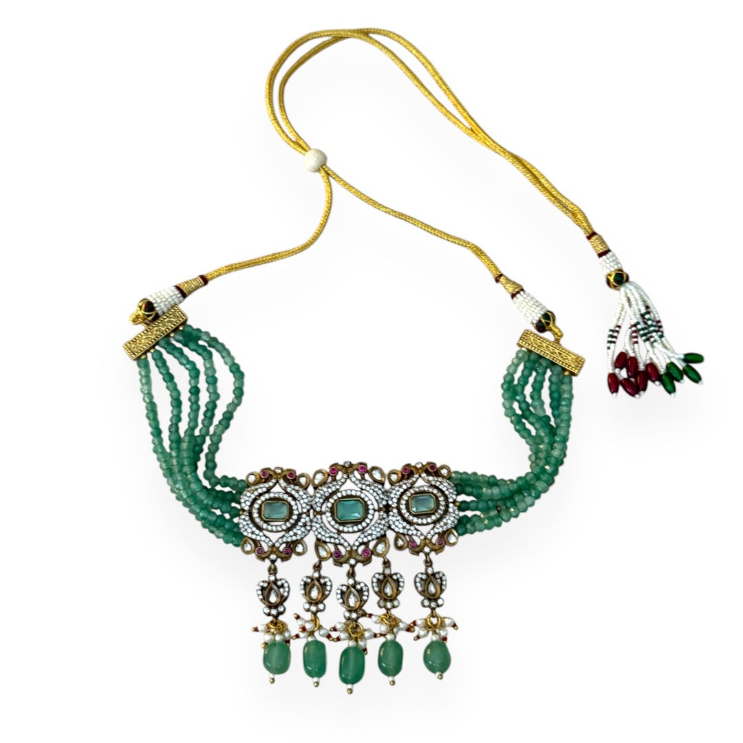 Ideal for the woman who celebrates bold elegance and artistic heritage, the Emma Choker is a powerful statement piece that channels the spirit of circus artistry, feminine strength, and timeless beauty. Embrace the legacy of Emma Saïd Ben Mohamed with a piece that transcends time and trend.