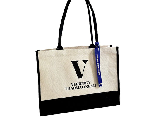Complimentary Beach Bag - Handbags - Veronica Tharmalingam