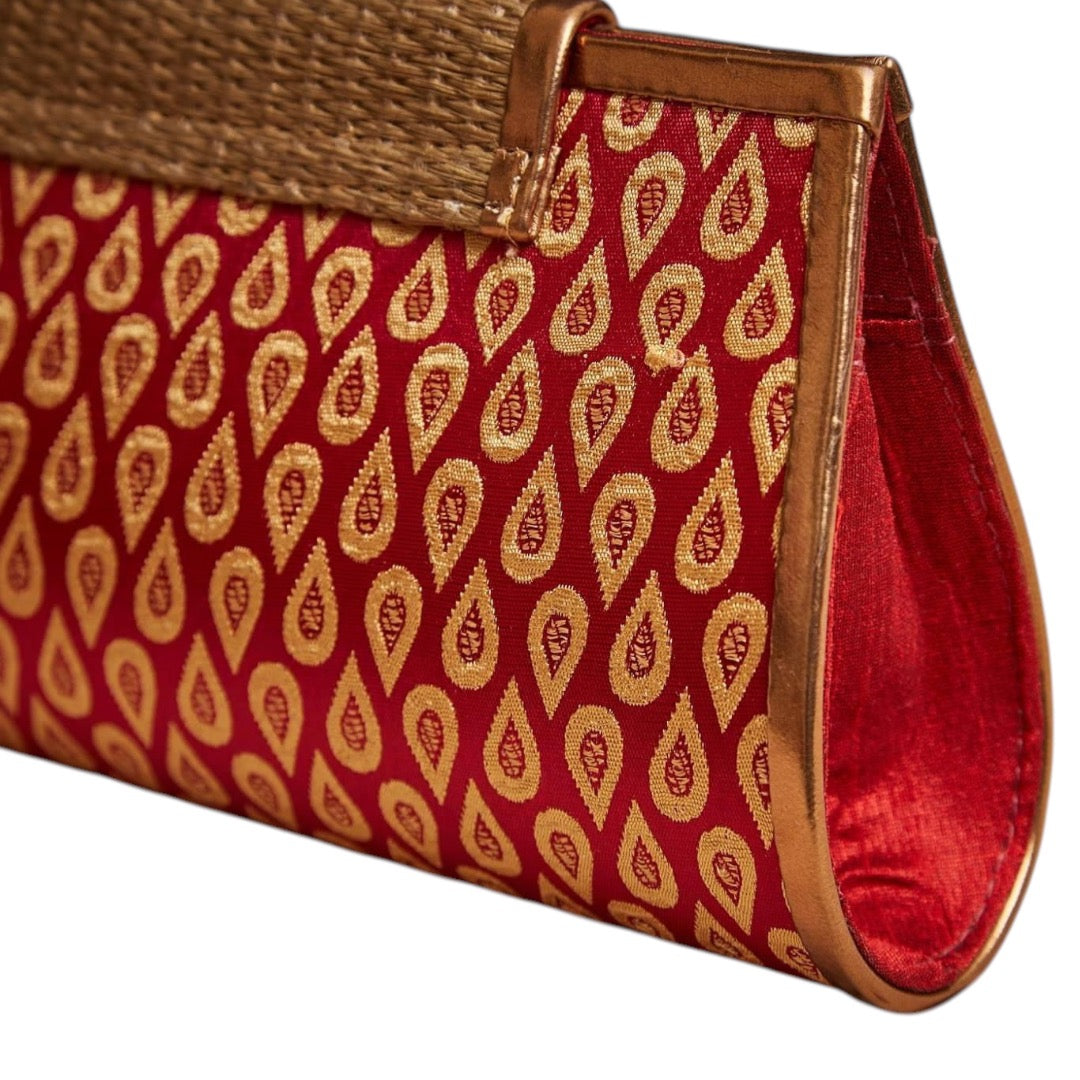 Lakshmi, Mini Baguette Tear Drop bag