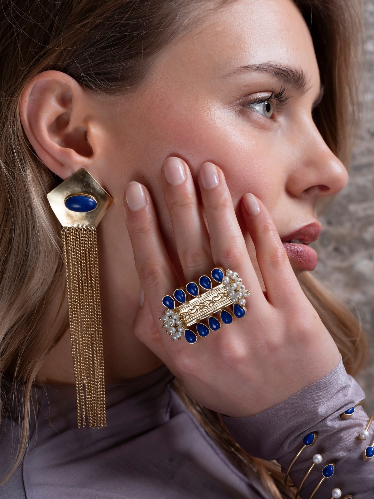 Ambika Earrings - Earrings - Veronica Tharmalingam