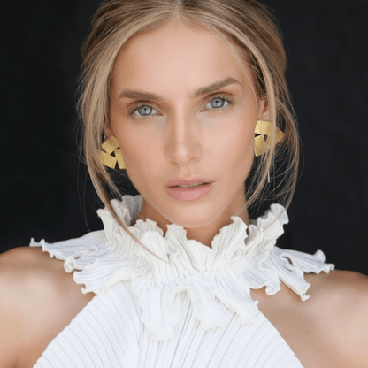 Budur Earrings - Earrings - Veronica Tharmalingam