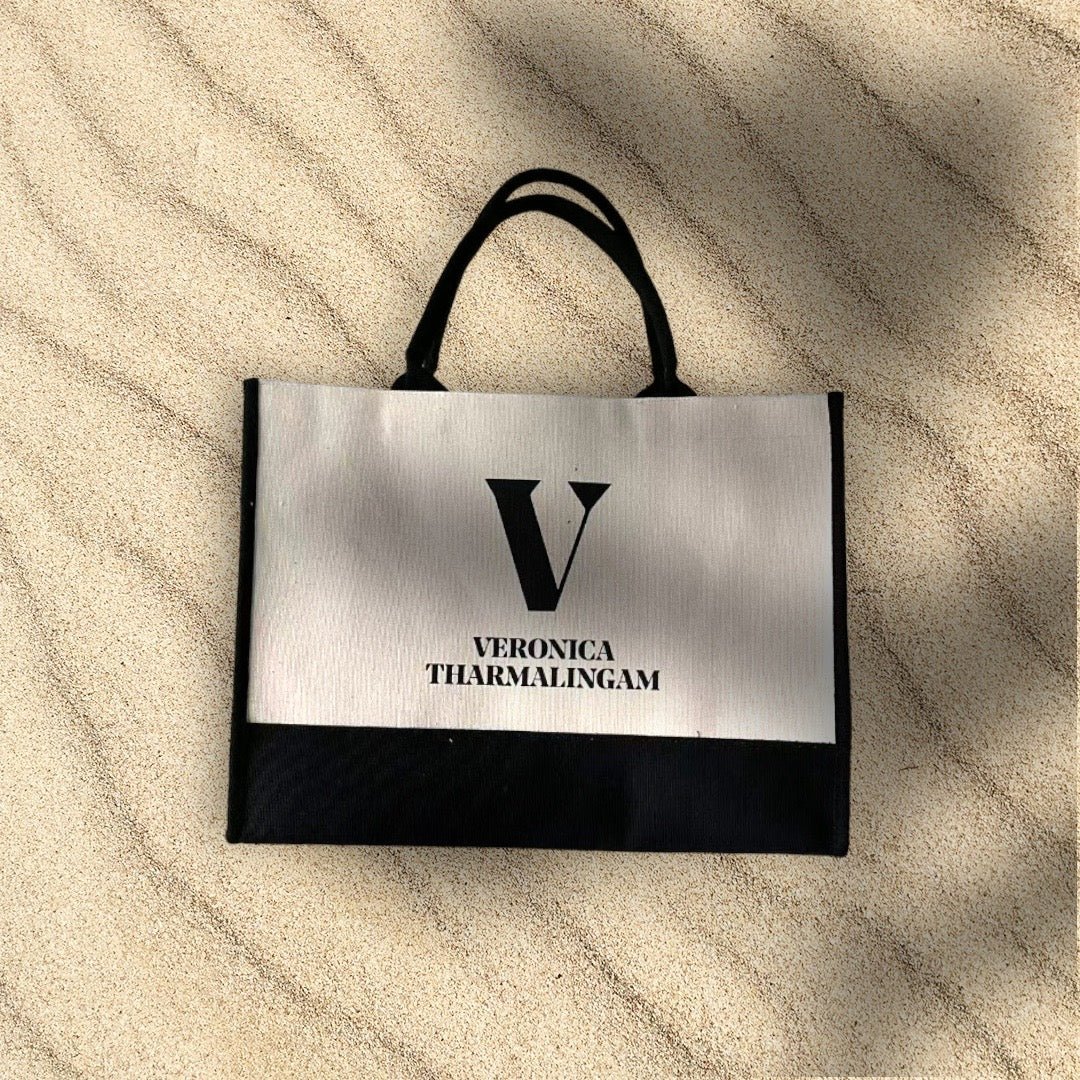 Complimentary Beach Bag - Handbags - Veronica Tharmalingam