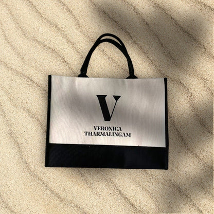 Complimentary Beach Bag - Handbags - Veronica Tharmalingam