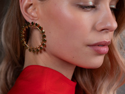 Couronne Earrings - Earrings - Veronica Tharmalingam