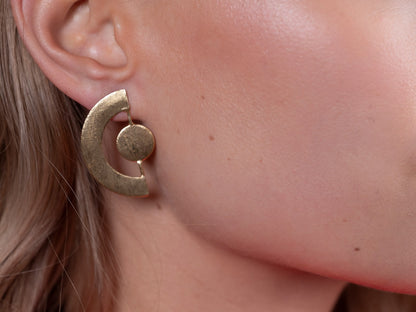 Halo Earrings - Earrings - Veronica Tharmalingam