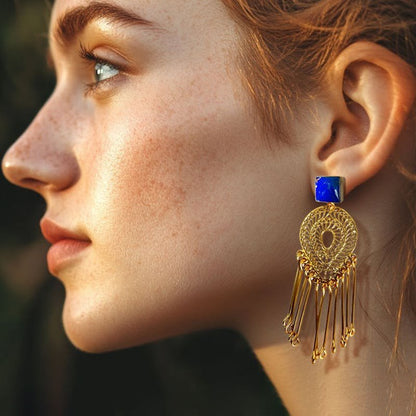 Padma Earrings - Earrings - Veronica Tharmalingam