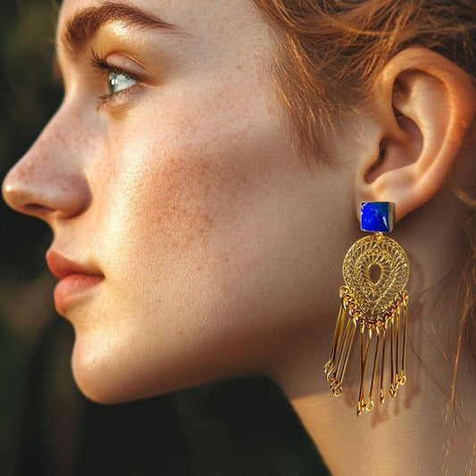 Padma Earrings - Earrings - Veronica Tharmalingam