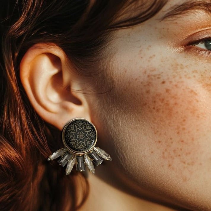 Shamta Earrings - Earrings - Veronica Tharmalingam