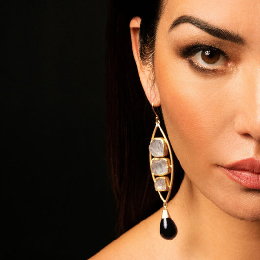 Tej Earrings - Earrings - Veronica Tharmalingam