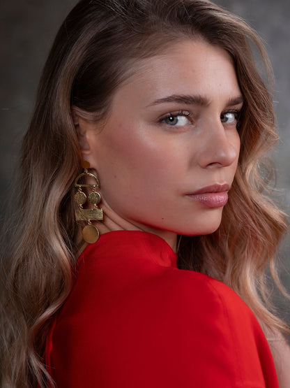 Totem Earrings - Earrings - Veronica Tharmalingam