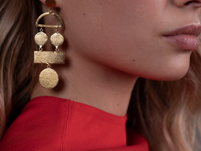 Totem Earrings - Earrings - Veronica Tharmalingam