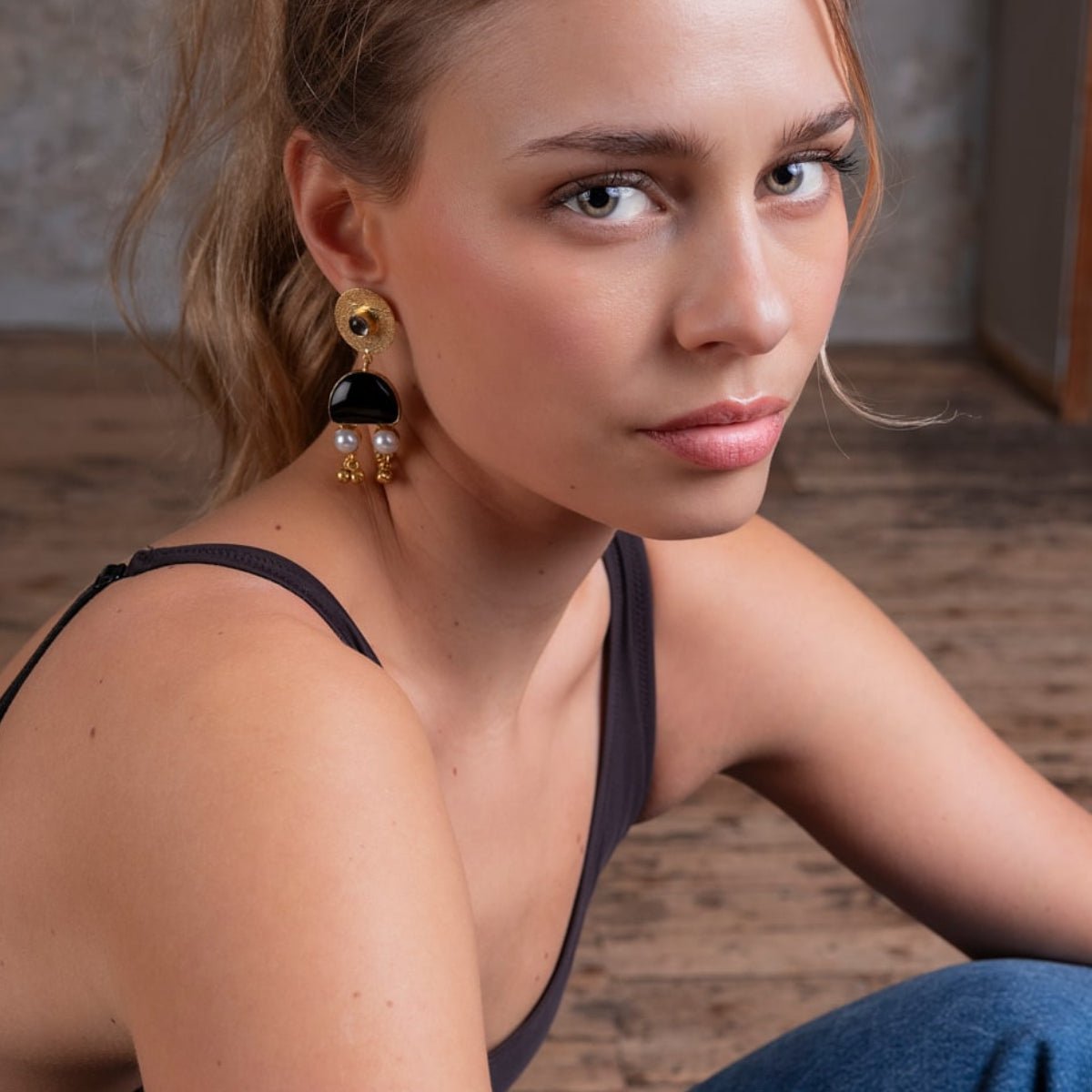 Urja Earrings - Earrings - Veronica Tharmalingam