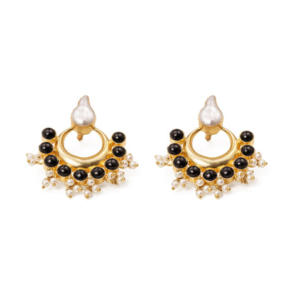 Vidyut Earrings - Earrings - Veronica Tharmalingam