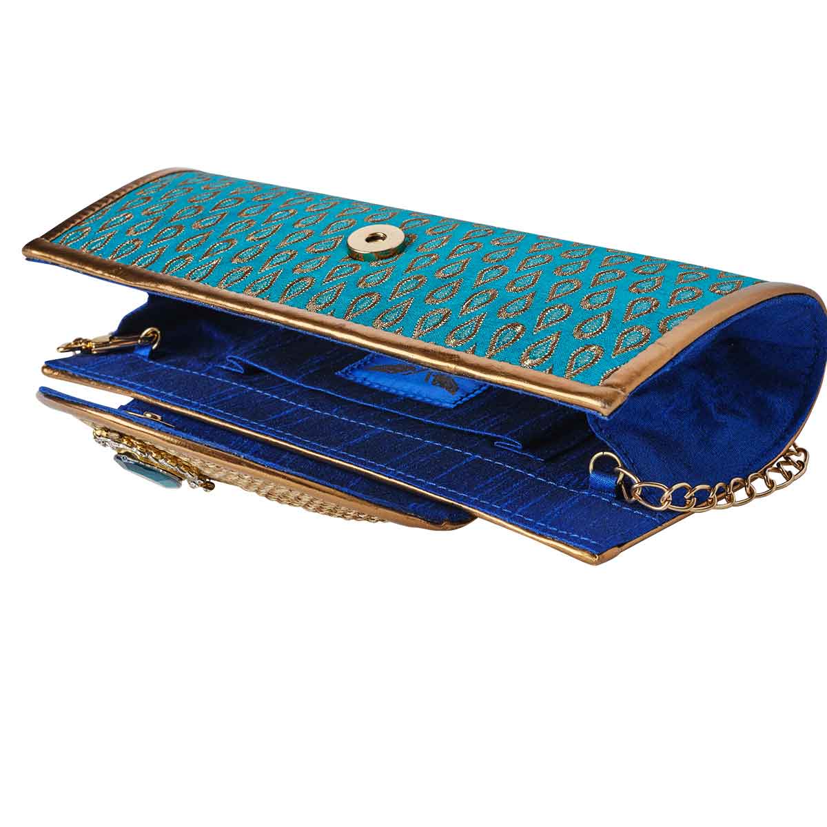 Lakshmi, Mini Baguette Tear Drop bag